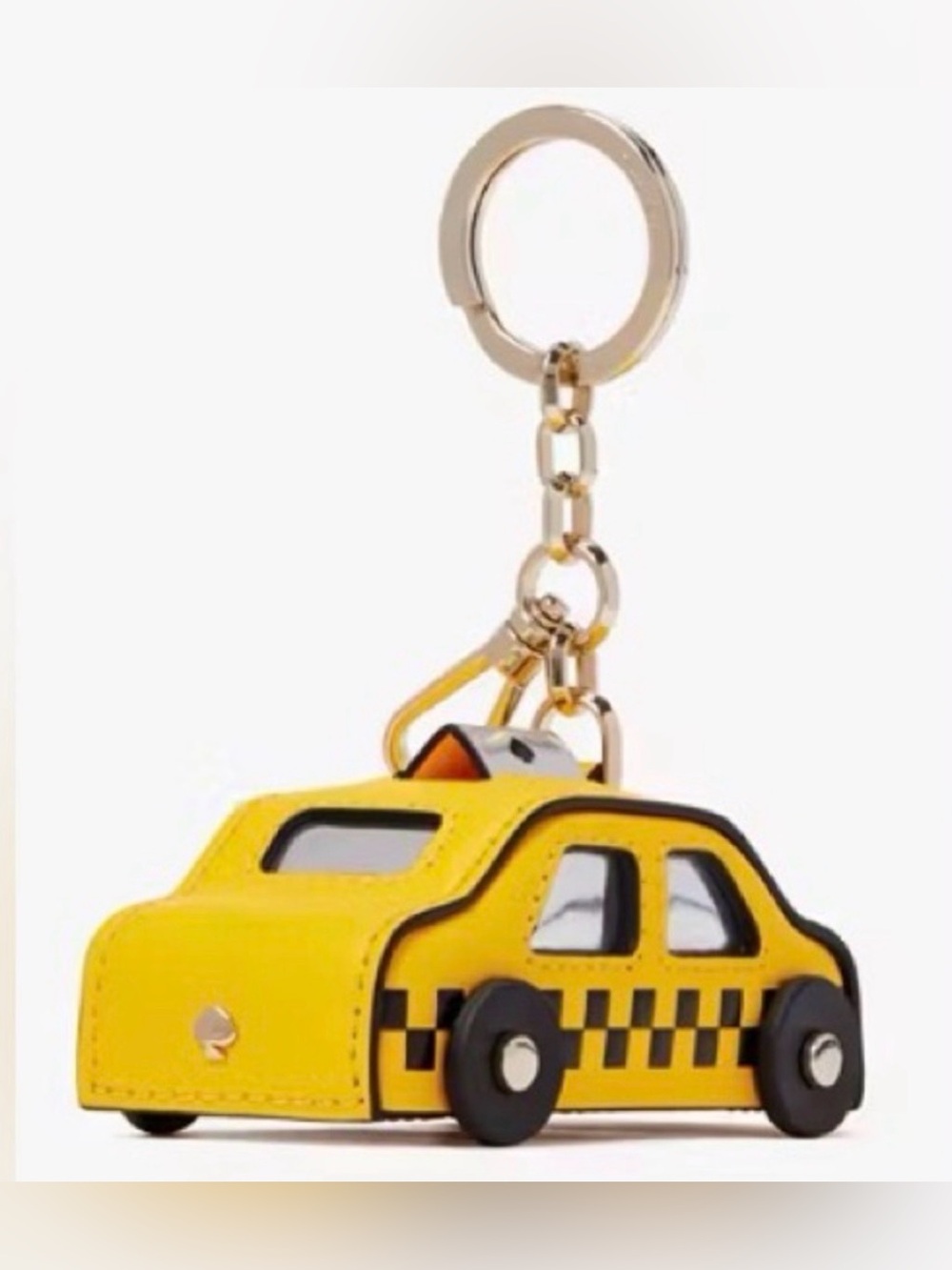 KATE SPADE CHARMED ON A ROLL TAXI BAG CHARM